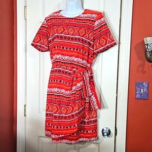 Sag Harbor colorful summer dress size 10